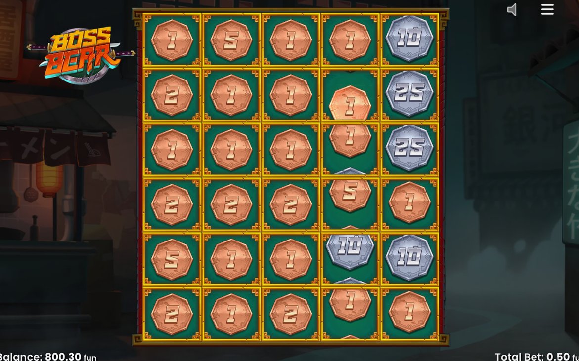 Free Spins round with scatters and coin multiplier